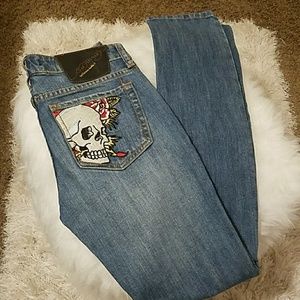 Ed hardy jeans size 26x32